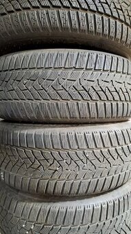 Predám 4ks jazdené zimné 205/55r16-91H Dunlop