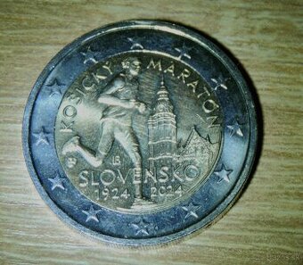 2 Euro Košický maratón mieru
