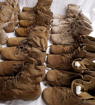 US Army Combat Boots, letní taktické boty, kanady