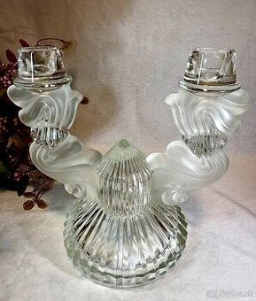 Dvojitý svietnik ART Deco Libochovice