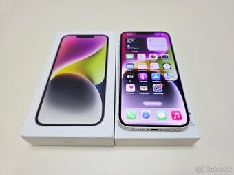 APPLE IPHONE 14 128GB STARLIGHT ZDRAVIE BATERKY 100% - 1