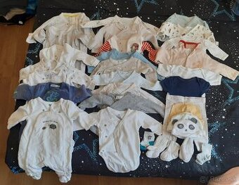 Detske chlapcenske oblecenie na donosenie 0-2m