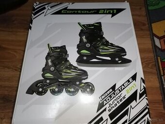 Detské korčule 37-40 2 in 1.