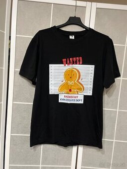 Pánske čierne tričko