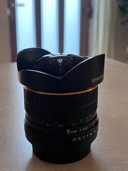 Samyang Fisheye CS 8mm f3.5 na Canon