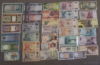 Unc bankovky mix Afrika (33 ks) - 1