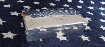 PREDANÉ Investičné striebro-šperkovnica/humidor