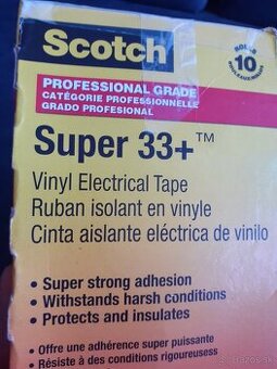 Predám novú profesionálnu izolačnú pásku SCOTCH Super 33+