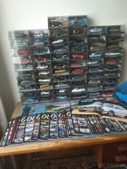 Predám autá James Bond mierka 1:43.