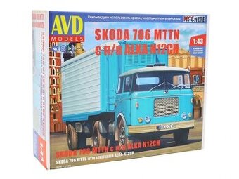 Stavebnice modelů Škoda LIAZ 1:43 AVD