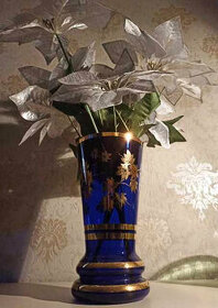 Starožitné sklenené vázy