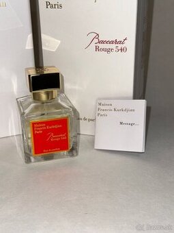 Baccarat rouge 540 white