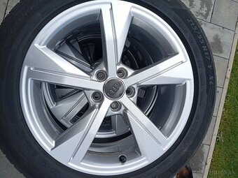 Audi Alu disky + letne pneu 215/55/R17
