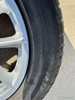 Kompletné originál kolesá BMW R17 zimné - RUN FLAT