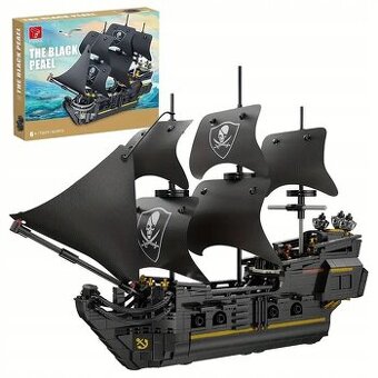 Pirati z Karibiku - velka lod stavebnica 921 ks