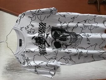 NOVÉ PHILIPP PLEIN štýl pánske tricko XL