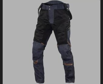 Pánske Džíny na motorku Trilobite Airtech men blue/black