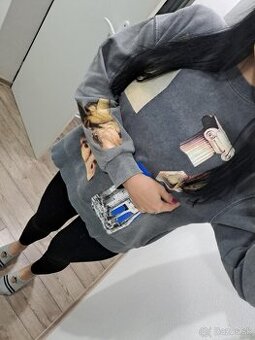 oversize mikina ZARA
