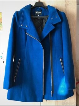 Krásny modrý kabát, veľkosť S