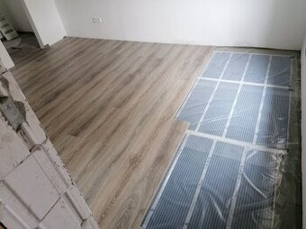 Podlahové kúrenie pod poter, plávajucu podlahu. - 1