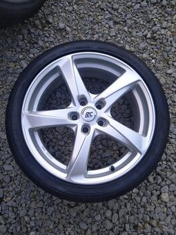 Alu 5 x 112 R 18 + pneu. - 1