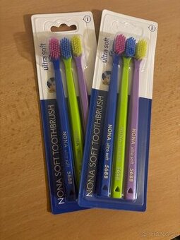 Zubné kefky – ultra soft (balenie 3 ks)