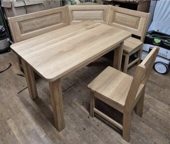 Stôl a stoličky z masívu ✅Na zákazku
