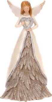 Anjel dekoracna soska