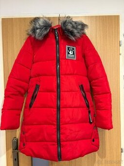 Dámska červená bunda M