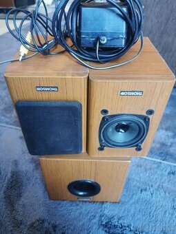 2 krát repro plus subwofer