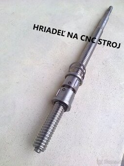 Hriadeľ s trapézovým závitom na CNC stroje+