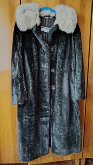 Dámska bunda z umelej kožušiny