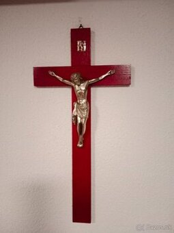 Nástěnný restaurátorský krucifix