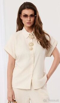 Blúzka krémová nová