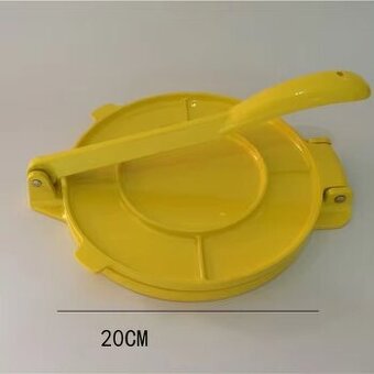 Ruční hliníkový lis na tortily 20 cm