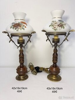 Retro stolove lampy( predané )