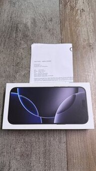 Vymenim predam zabaleny iPhone 16 Pro Max 256gb zaruka 2r.