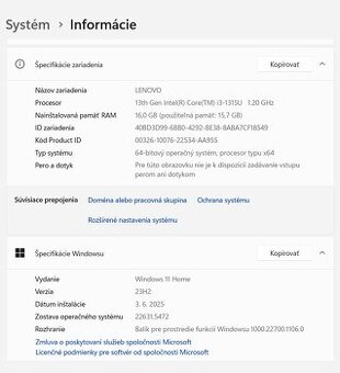 Lenovo V15 G4 IRU Business Black