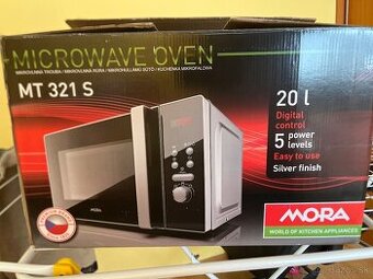 Mikrovlnná rúra Mora MT 321 S – 20 l