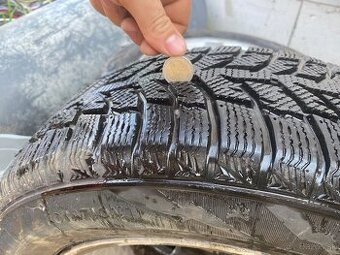 Predám tieto zimné pneumatiky 205/60/r16