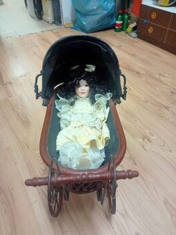 Predam krasny starozitny detsky kocik