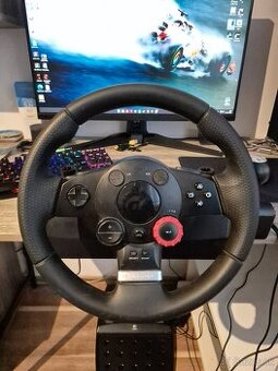 Volant Logitech Driving Force GT + Logitech G25 pedále