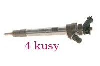Sada 4ks repasovaných vstrekovačov 0445110701, G4D3-9K546-BB