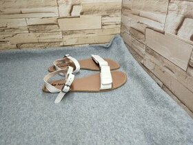 Be Lenka 41 - dámske kožené biele barefoot