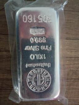 Argor Heraeus 1000g - Investičné striebro