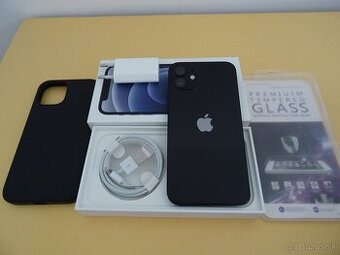 iPhone 12 128GB BLACK - ZÁRUKA 1 ROK - VELMI DOBRÝ STAV