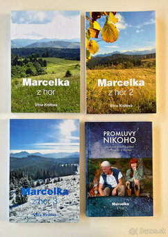 4x knihy Marcelka z hor