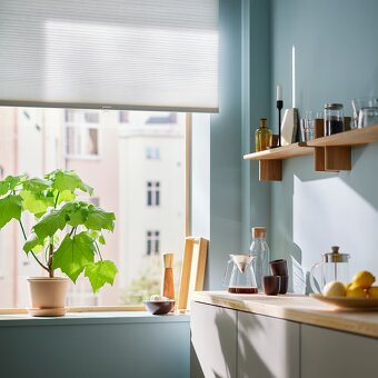 IKEA Hoppvals roleta biela 3x