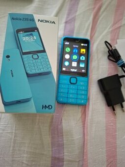 Nokia 235 4g dual sim 2024 model svetlo modrý v záruke do 3