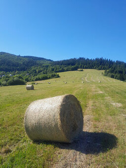 Lučné Seno 120cm baliky.Minimalny odber 5ks